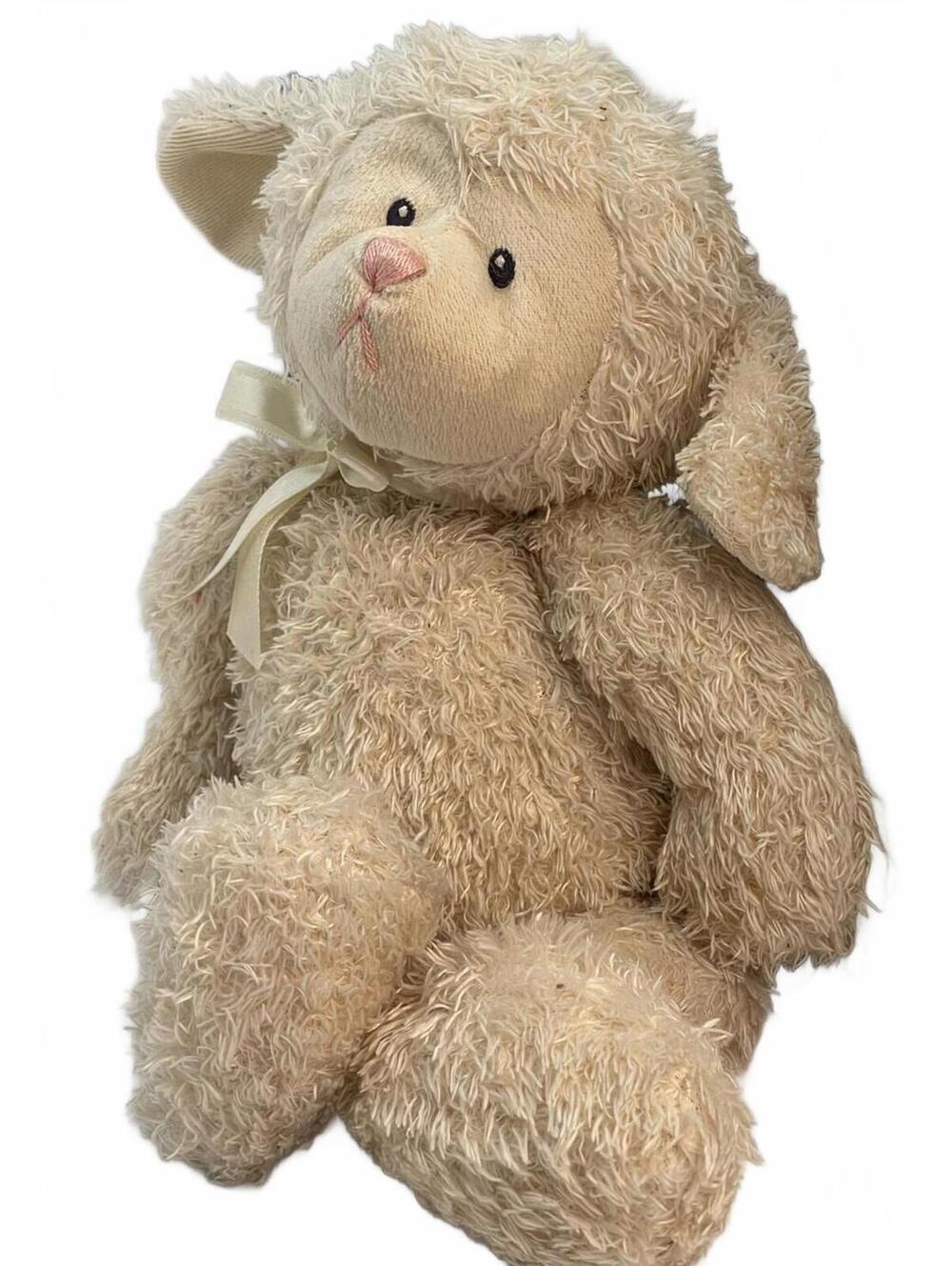 Vintage GUND Fluffles'n Plush Lamb Stuffed Animal Plush Toy